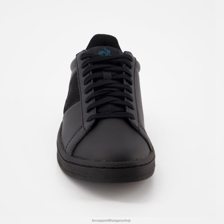 cipő férfiak Le Coq Sportif cipő klasszikus puha tricolor sötétfekete 846V280