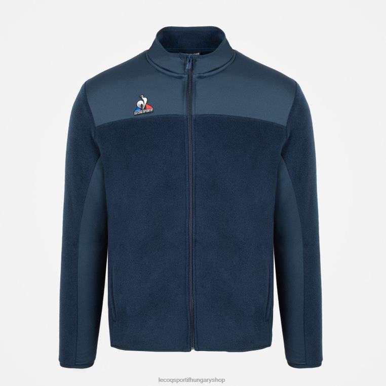 ruházat férfiak Le Coq Sportif sarki kabát kék 846V122