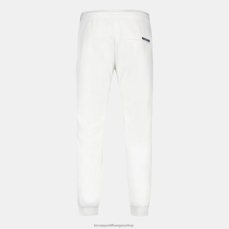 ruházat férfiak Le Coq Sportif divatos nadrág fehér 846V89