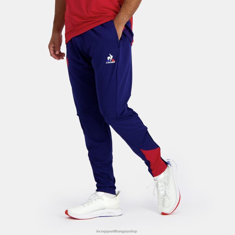 ruházat férfiak Le Coq Sportif divatos nadrág kék 846V96