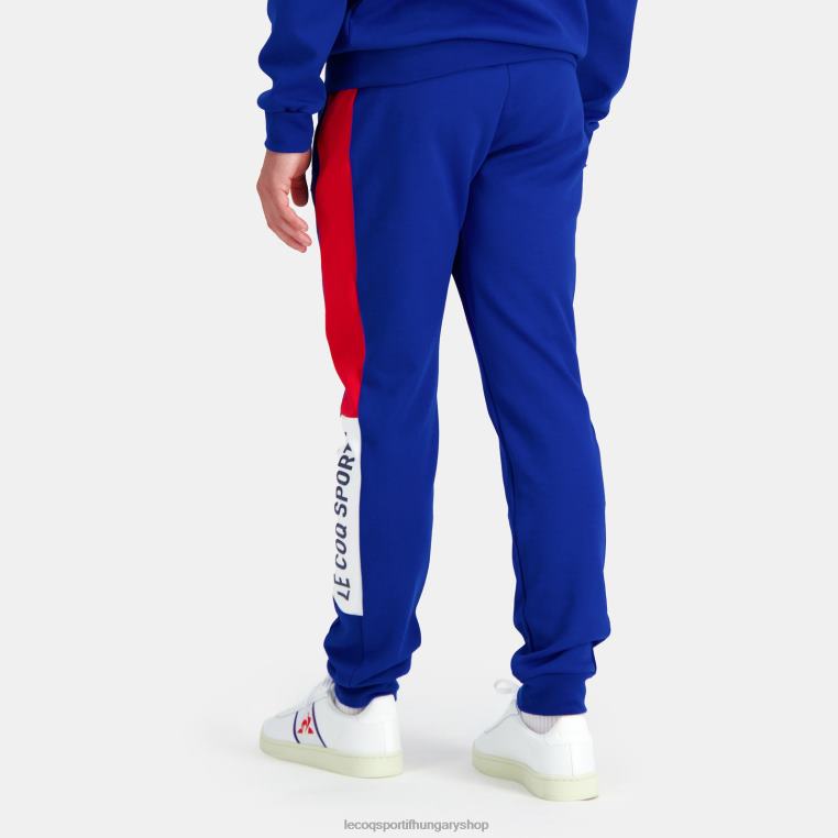 ruházat férfiak Le Coq Sportif nadrág kék 846V499