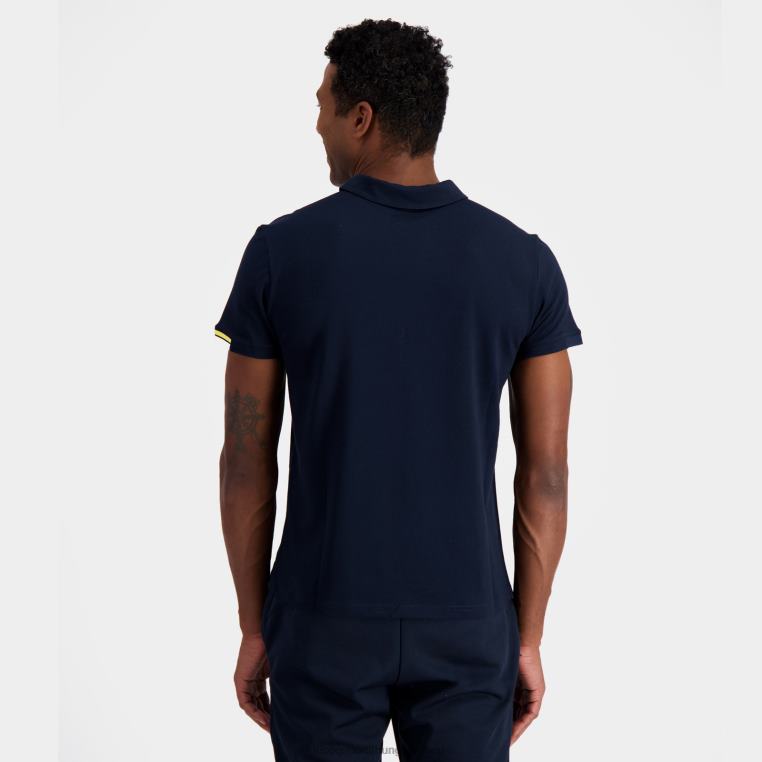 ruházat férfiak Le Coq Sportif póló kék 846V133