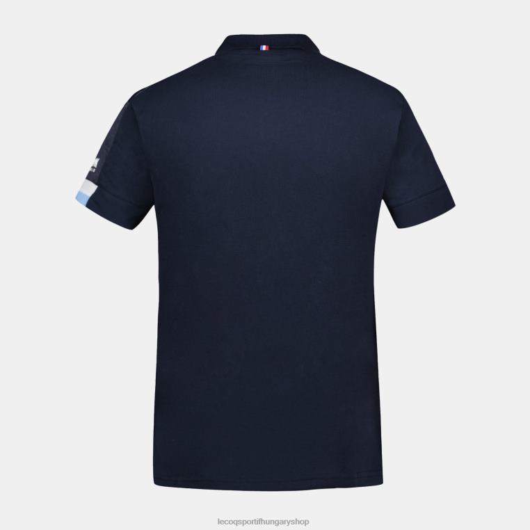 ruházat férfiak Le Coq Sportif póló kék 846V135