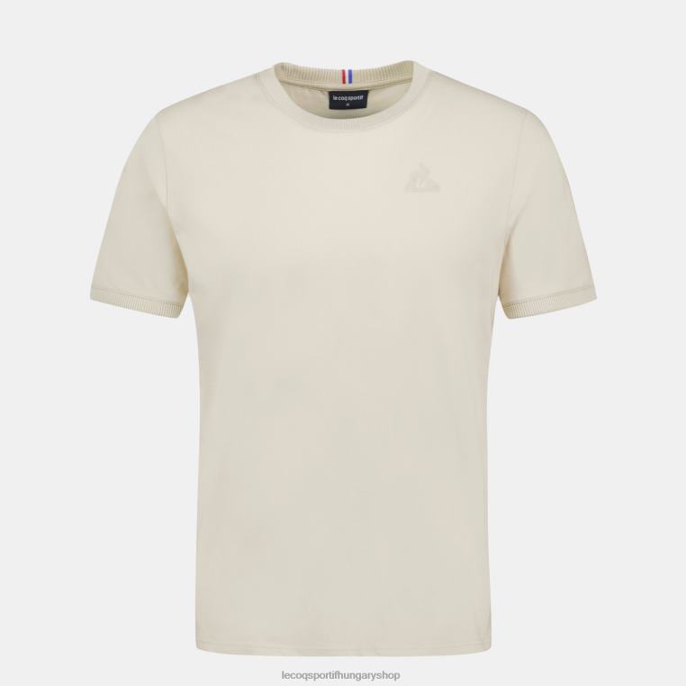 ruházat férfiak Le Coq Sportif divatos póló barna 846V156