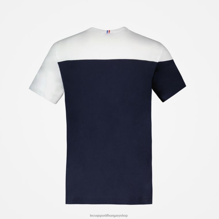 ruházat férfiak Le Coq Sportif divatos póló kék 846V182