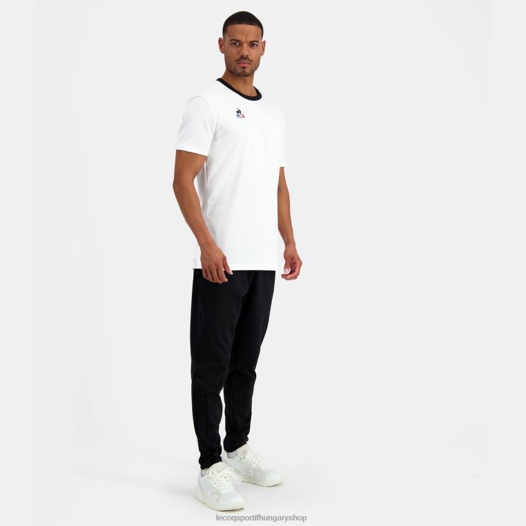 ruházat férfiak Le Coq Sportif fehér póló 846V186