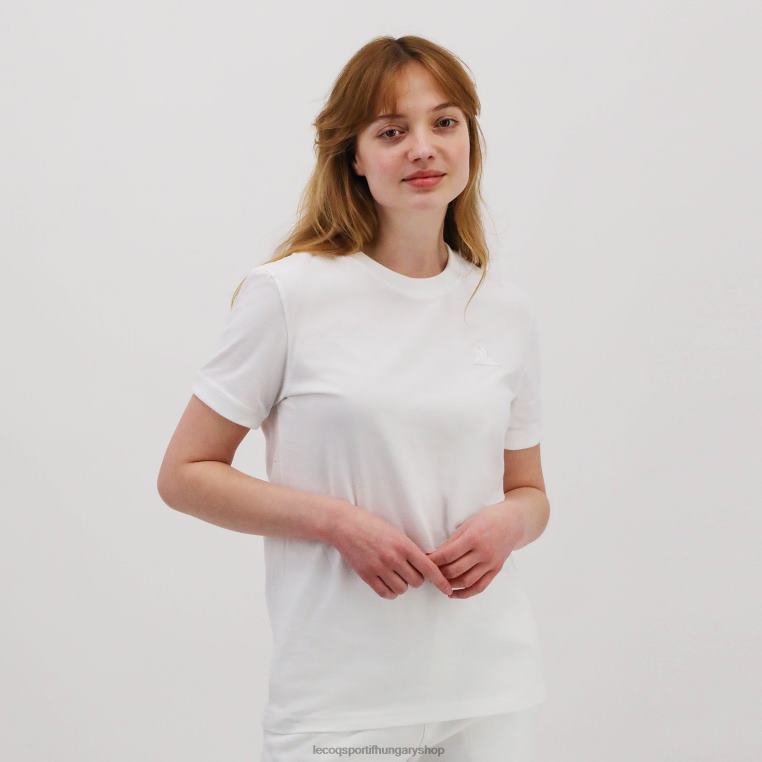 ruházat férfiak Le Coq Sportif fehér póló 846V194