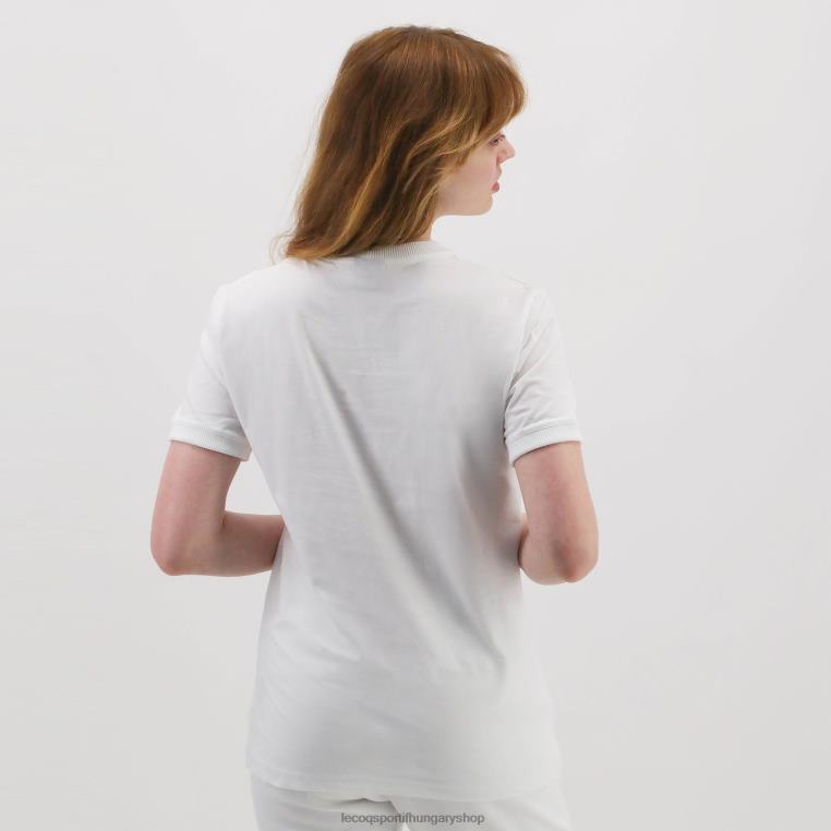 ruházat férfiak Le Coq Sportif fehér póló 846V194