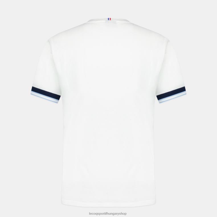 ruházat férfiak Le Coq Sportif fehér póló 846V434