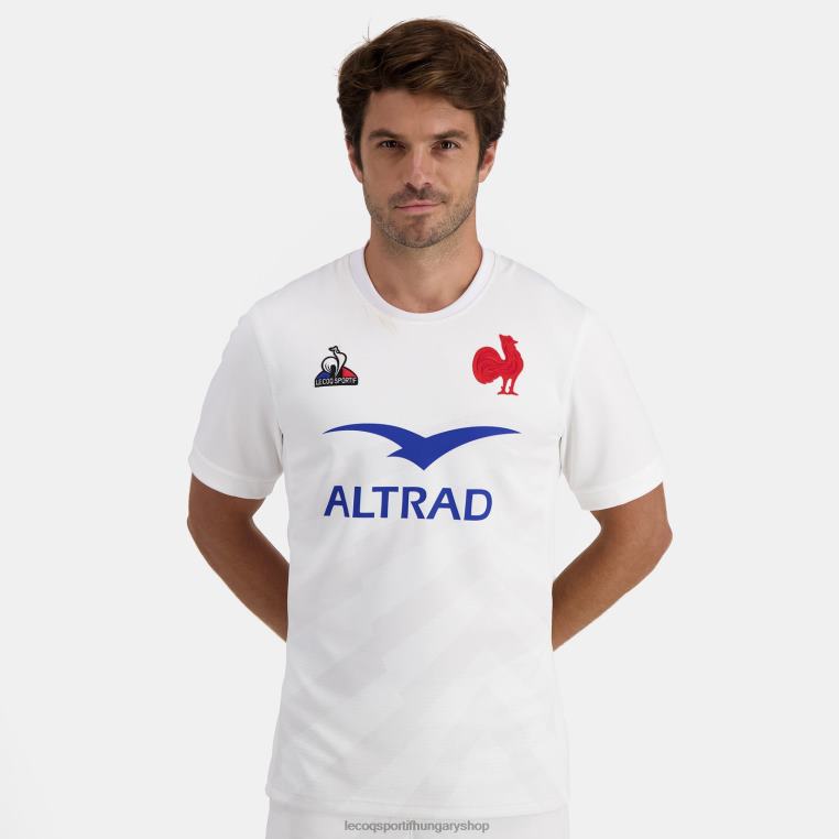 ruházat férfiak Le Coq Sportif jersey fehér 846V476