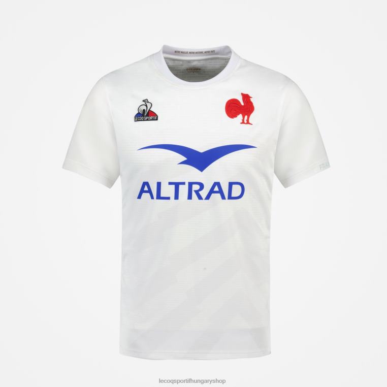 ruházat férfiak Le Coq Sportif jersey fehér 846V476