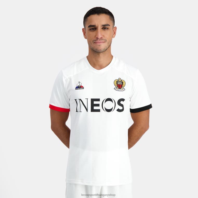 ruházat férfiak Le Coq Sportif jersey fehér 846V697