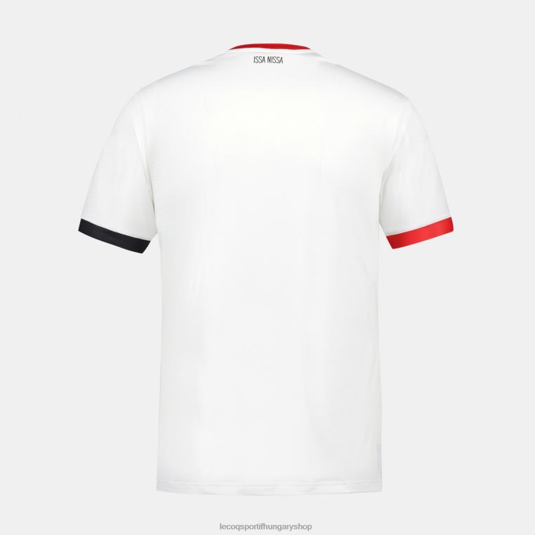 ruházat férfiak Le Coq Sportif jersey fehér 846V697
