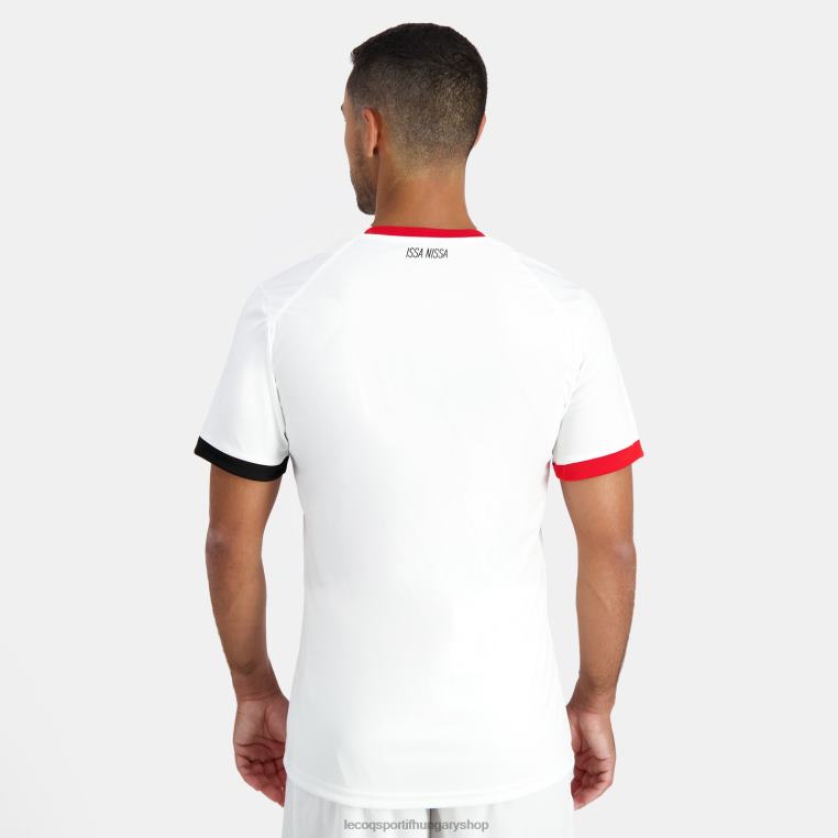 ruházat férfiak Le Coq Sportif jersey fehér 846V697