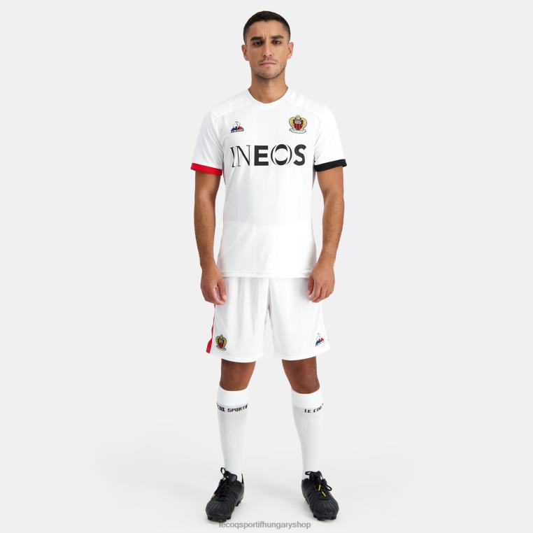 ruházat férfiak Le Coq Sportif jersey fehér 846V697