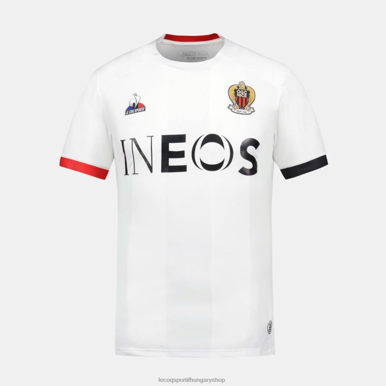 ruházat férfiak Le Coq Sportif jersey fehér 846V704