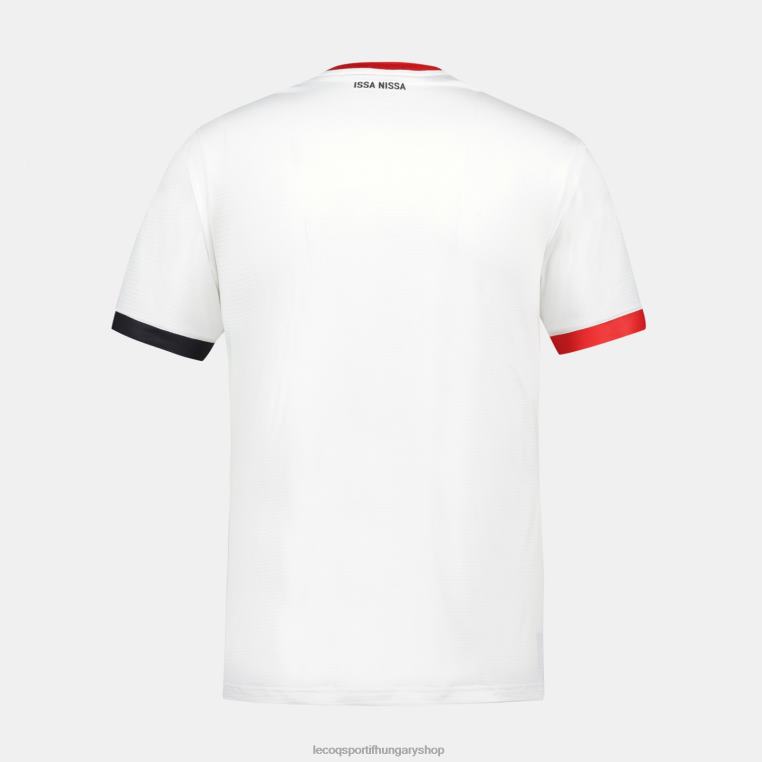 ruházat férfiak Le Coq Sportif jersey fehér 846V704