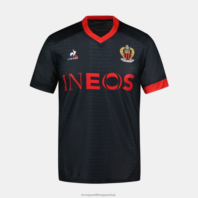 ruházat férfiak Le Coq Sportif jersey fekete 846V702