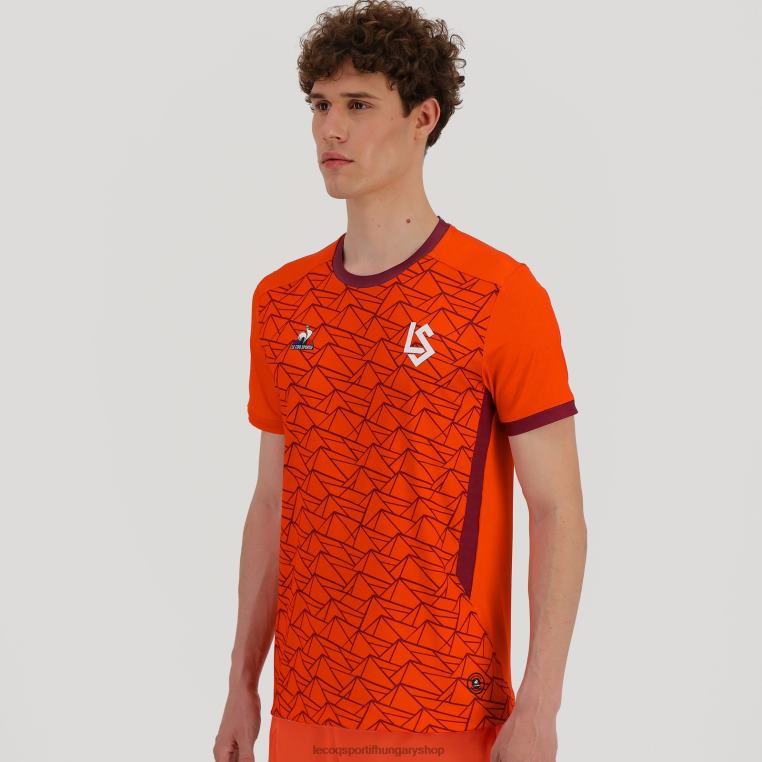 ruházat férfiak Le Coq Sportif jersey narancs 846V479