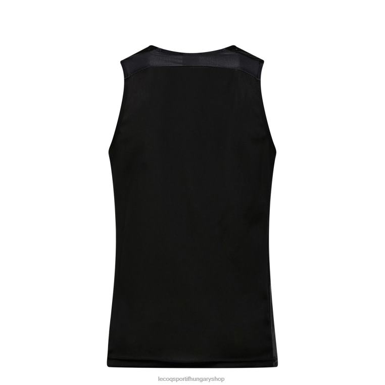 ruházat férfiak Le Coq Sportif mellény felső fekete 846V198