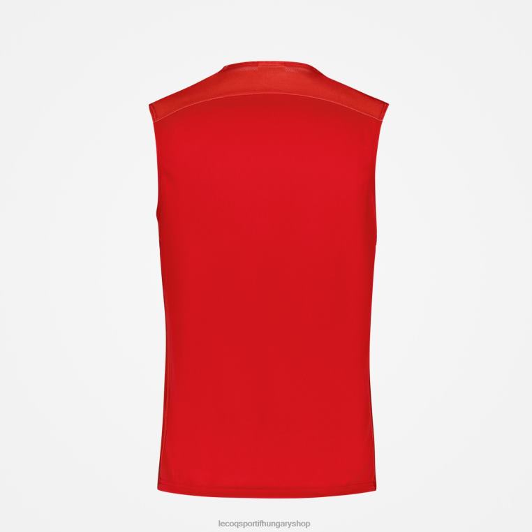 ruházat férfiak Le Coq Sportif mellény felső piros 846V196