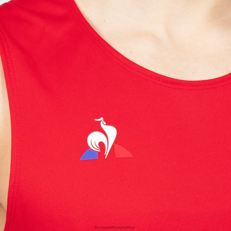 ruházat férfiak Le Coq Sportif mellény felső piros 846V196