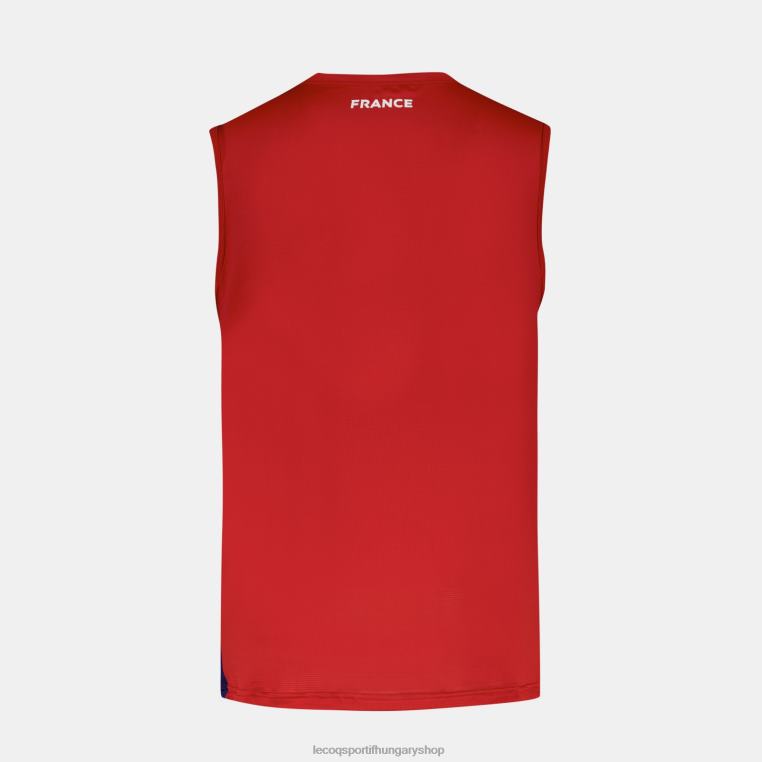 ruházat férfiak Le Coq Sportif mellény felső piros 846V214