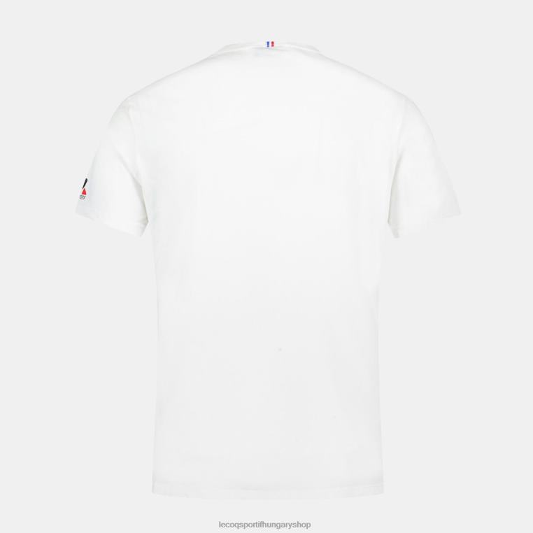 ruházat férfiak Le Coq Sportif póló - franciaországi rögbi fehér 846V169