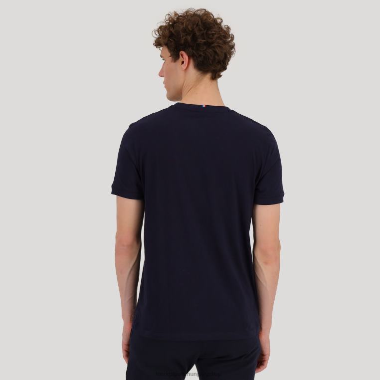 ruházat férfiak Le Coq Sportif póló kék 846V193