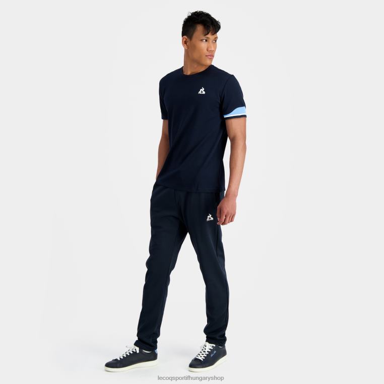 ruházat férfiak Le Coq Sportif póló kék 846V210