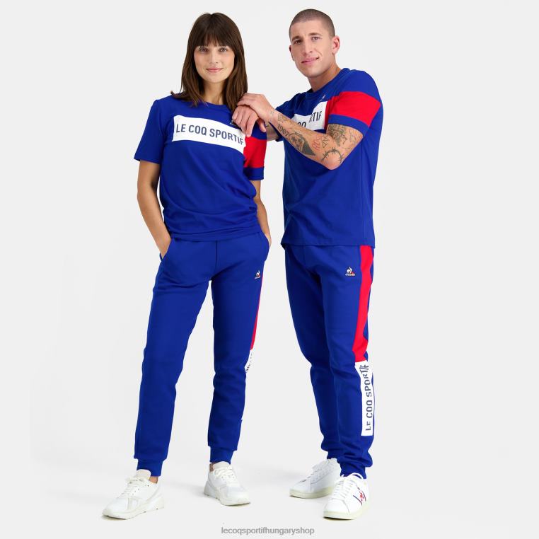 ruházat férfiak Le Coq Sportif póló kék 846V457