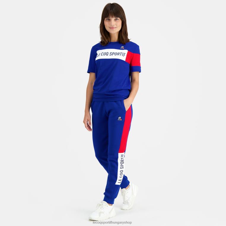 ruházat férfiak Le Coq Sportif póló kék 846V457