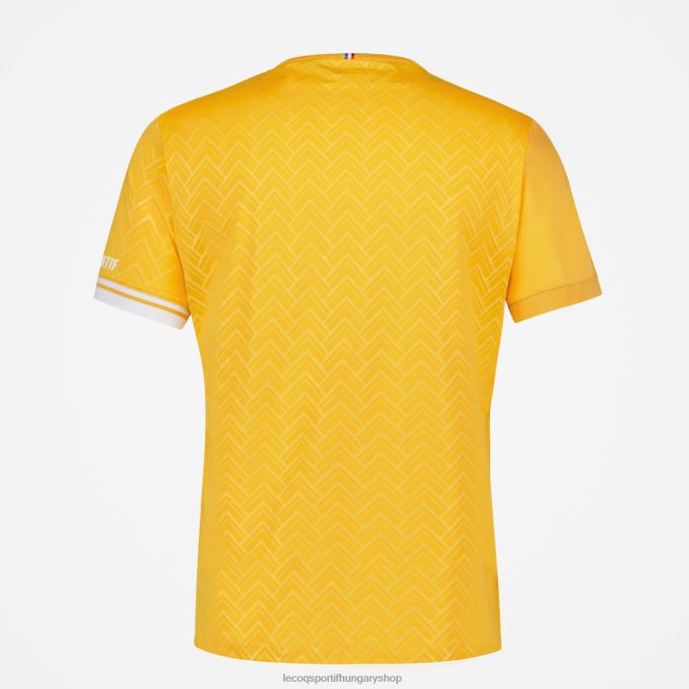 ruházat férfiak Le Coq Sportif póló narancssárga 846V478