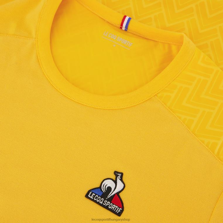 ruházat férfiak Le Coq Sportif póló narancssárga 846V478