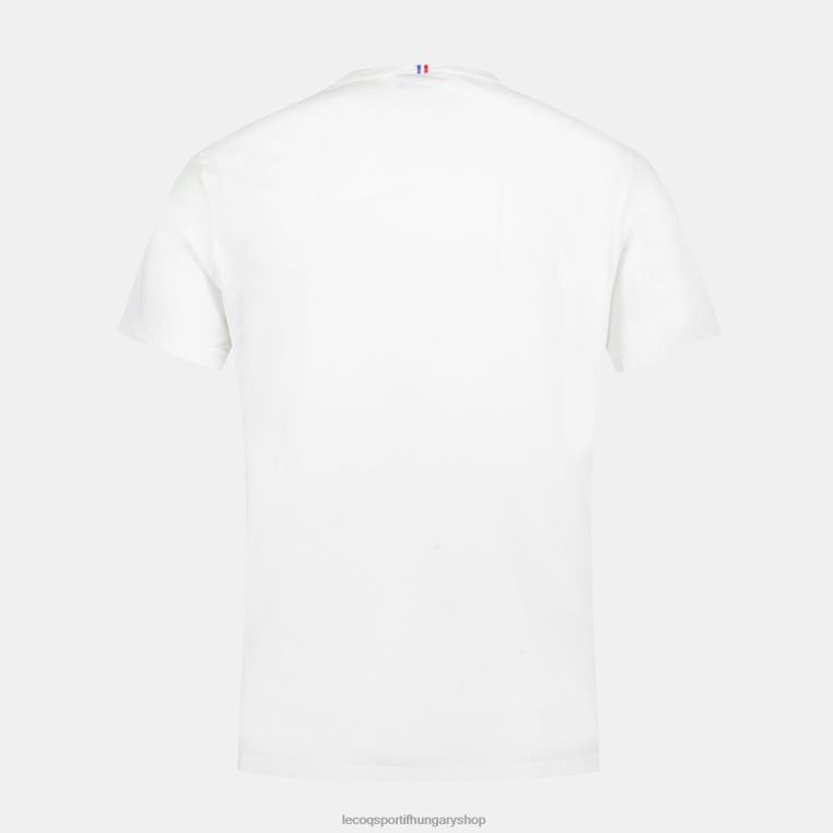 ruházat férfiak Le Coq Sportif póló - xv de france fehér 846V157