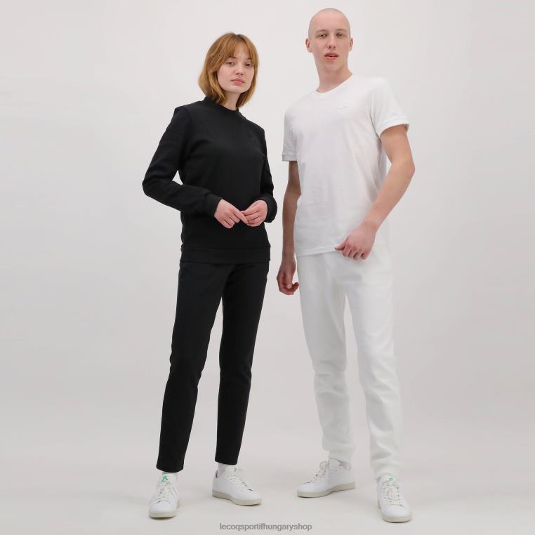 ruházat férfiak Le Coq Sportif fekete pulóver 846V79