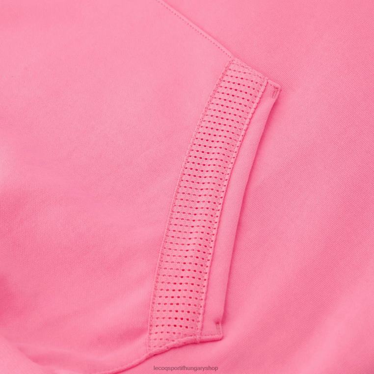 ruházat férfiak Le Coq Sportif kapucnis pulóver rózsaszín 846V30