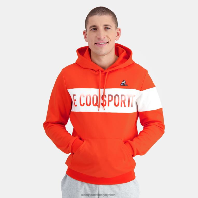 ruházat férfiak Le Coq Sportif kapucnis pulóver tarka 846V437