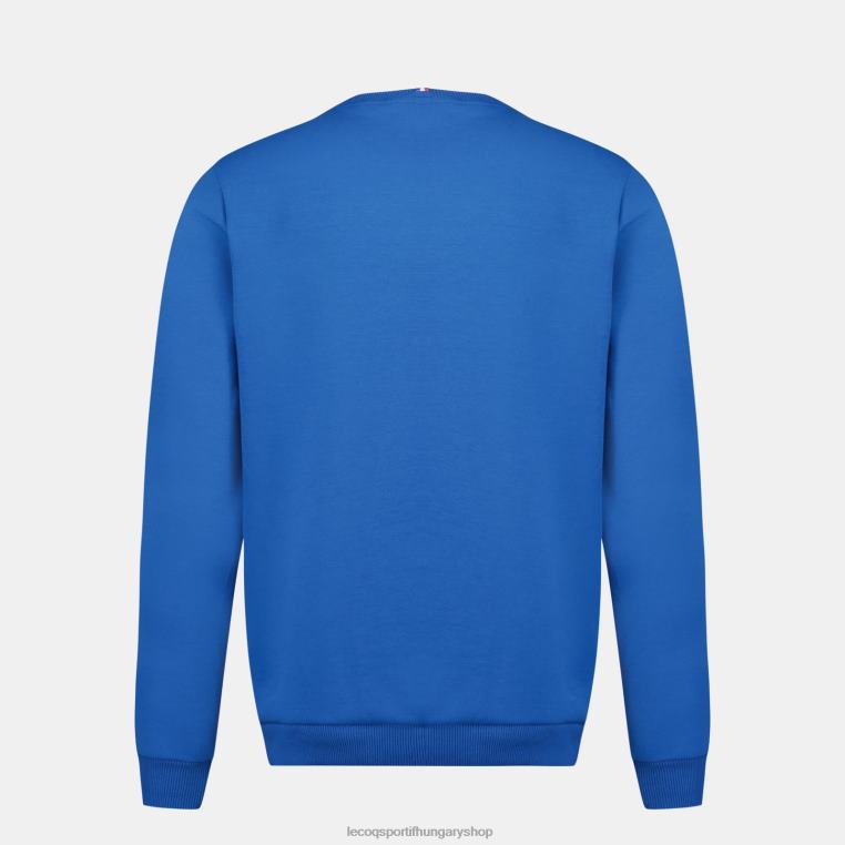ruházat férfiak Le Coq Sportif pulóver kék 846V13