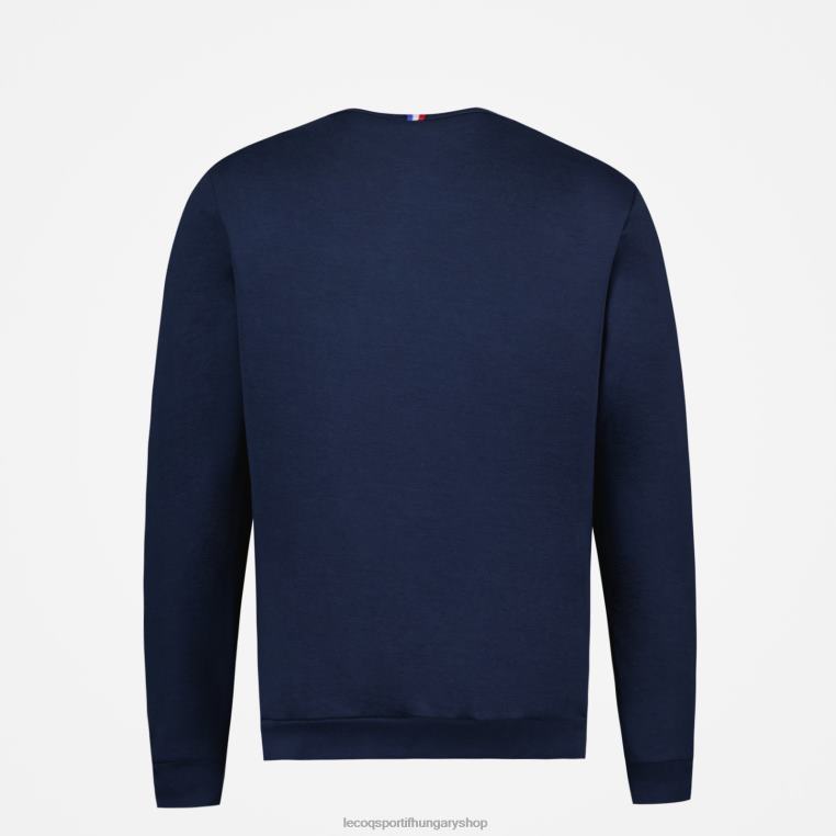 ruházat férfiak Le Coq Sportif pulóver kék 846V470