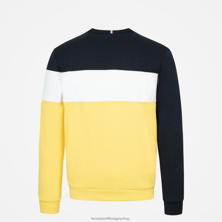 ruházat férfiak Le Coq Sportif pulóver kék 846V484