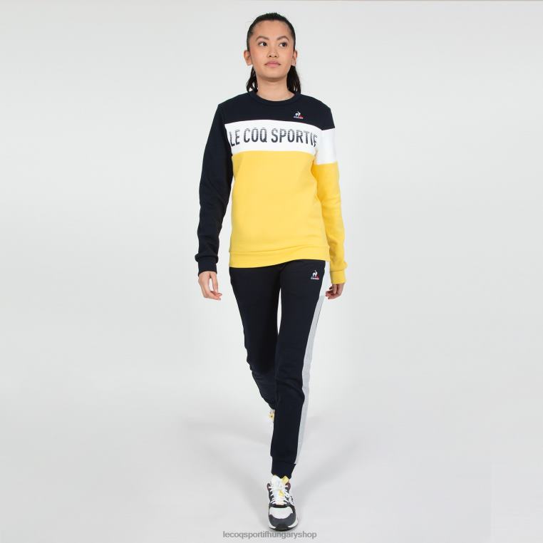 ruházat férfiak Le Coq Sportif pulóver kék 846V484