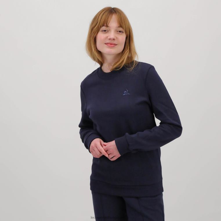 ruházat férfiak Le Coq Sportif pulóver kék 846V80