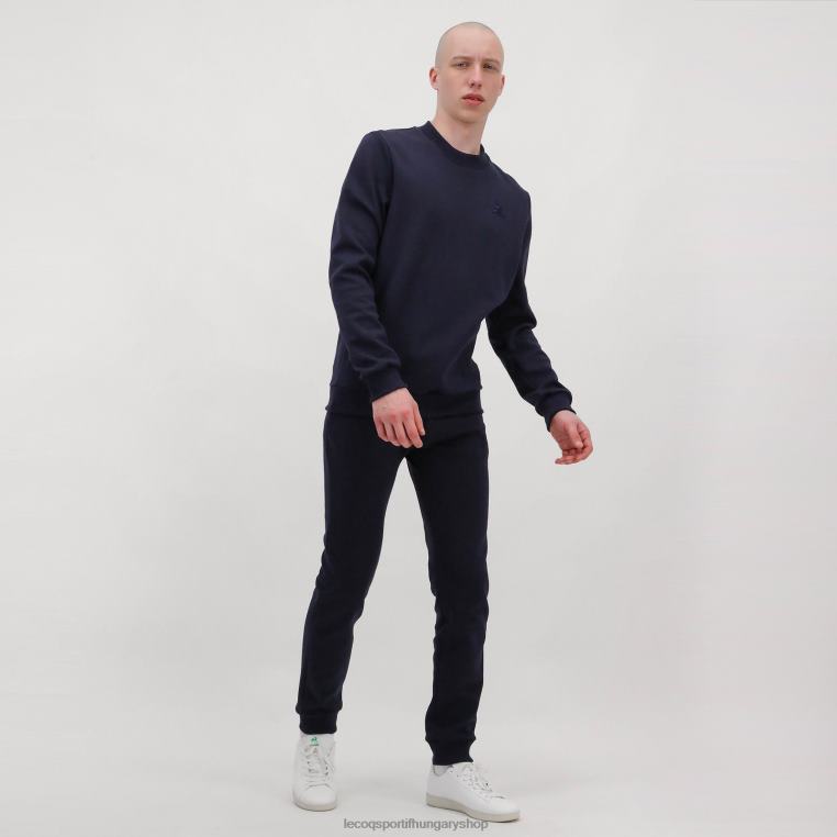 ruházat férfiak Le Coq Sportif pulóver kék 846V80