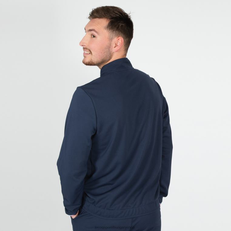 ruházat férfiak Le Coq Sportif pulóver kék 846V81