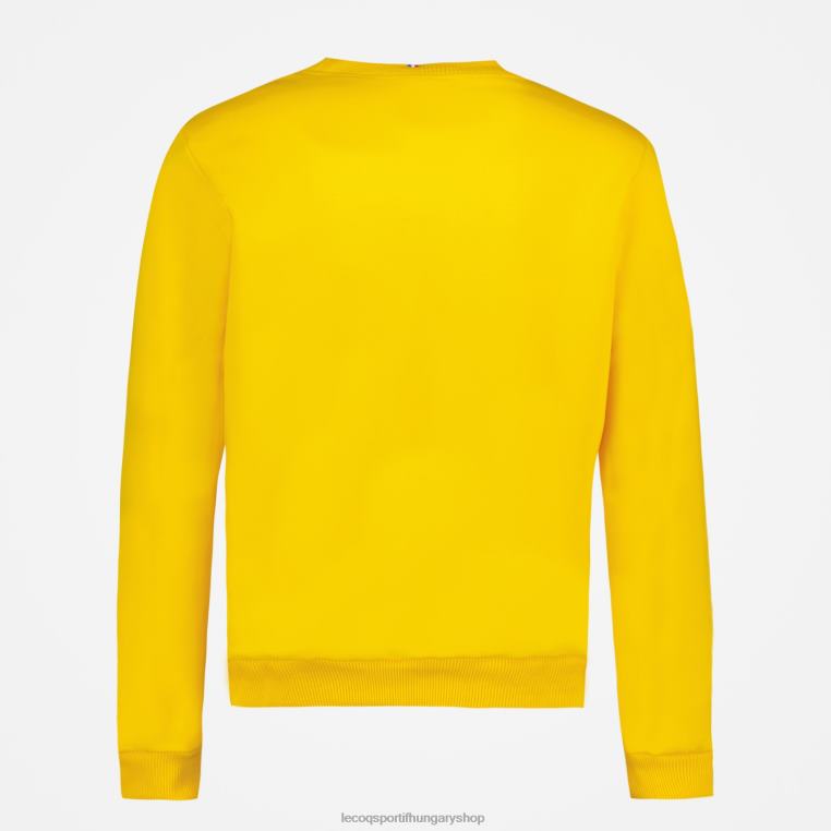 ruházat férfiak Le Coq Sportif pulóver sárga 846V464