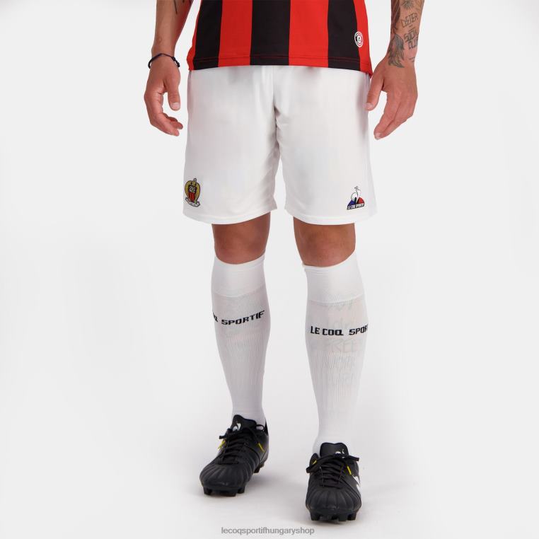 ruházat férfiak Le Coq Sportif rövidnadrág fehér 846V226
