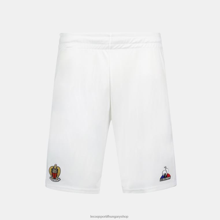 ruházat férfiak Le Coq Sportif rövidnadrág fehér 846V226