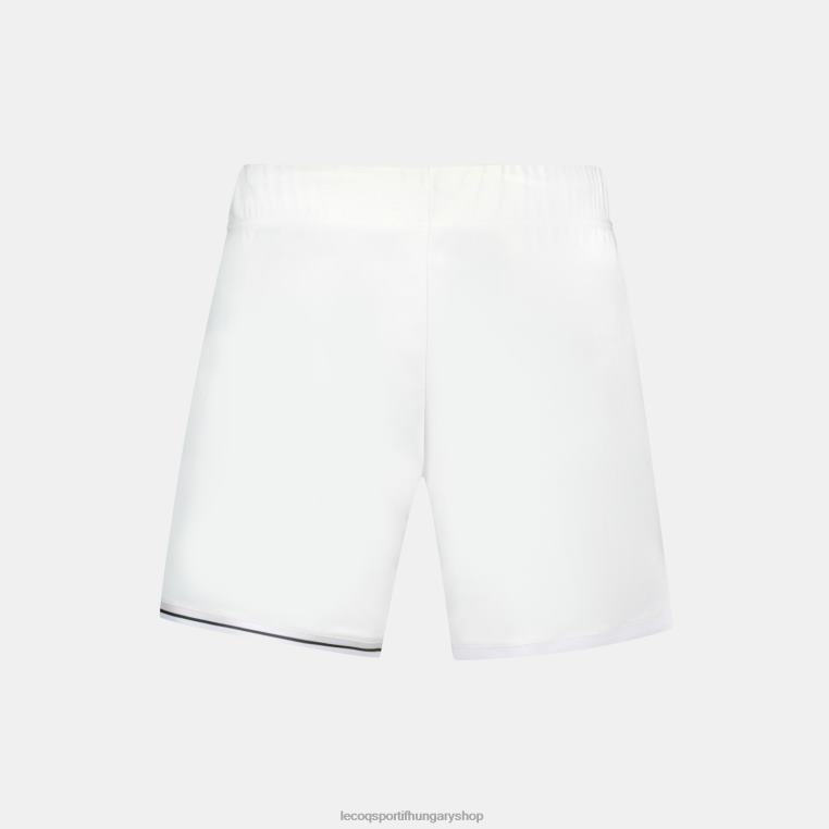ruházat férfiak Le Coq Sportif rövidnadrág fehér 846V228