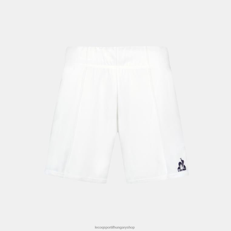 ruházat férfiak Le Coq Sportif rövidnadrág fehér 846V230